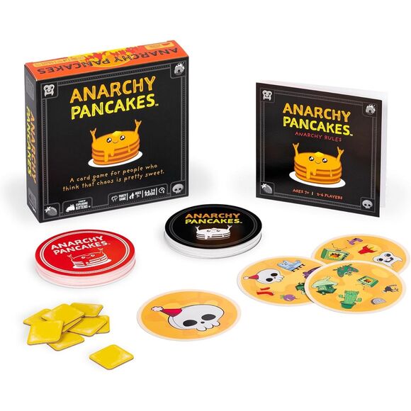 Anarchy Pancakes 2-6 Players - Ages 7+ Chaotic Card Game - Picture 3 of 3